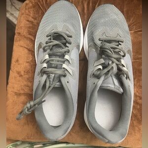 Gray Nike Running Sneakers